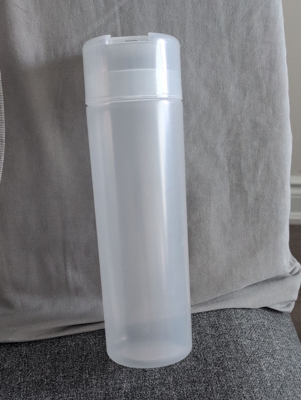Clear Plastic Reusable Storage Container - White/Clear